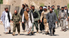 Tálib lázadók, amint feladják magukat az afgán nemzetbiztonságiaknak (Puza-i-Eshan, 2010)